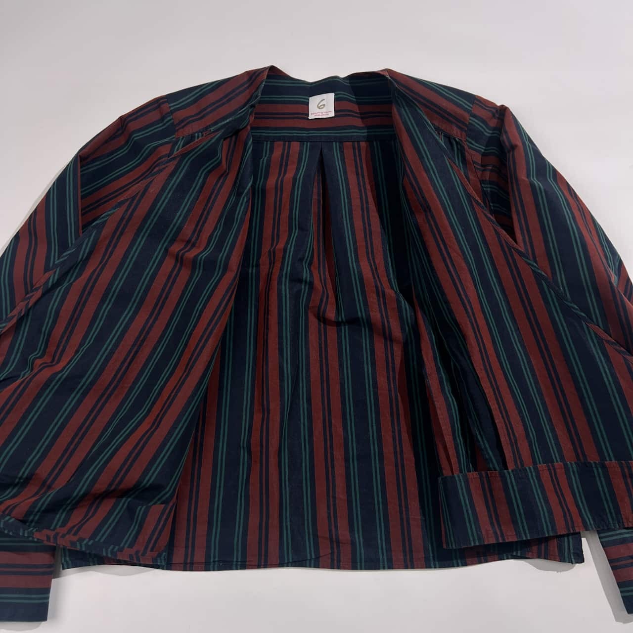 ROKU 6 ロク ビューティー＆ユース ストライプ シャツジャケット /マルチカラー レディース