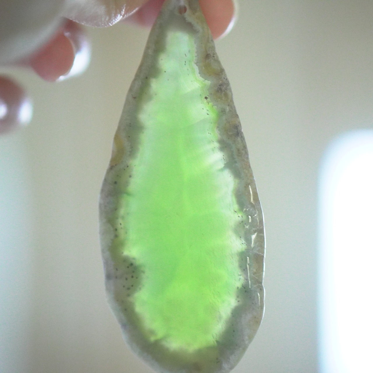 Healing Forest 06 - アゲートヒーリングチャイム / Agate Sun Catcher Wind Chime 958