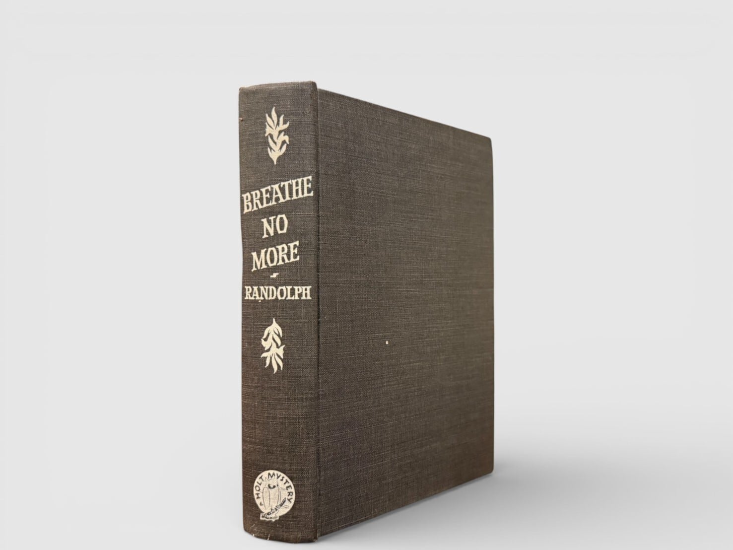【SL1047】【FIRST EDITION】Breathe No More(1940) /Marion Randolph