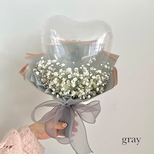 baby’s breath Heart mini bouquet【生花】【全6色】