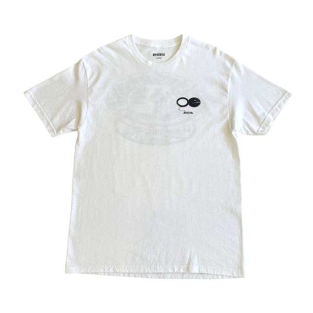 Reverse Original - “SPOT“ S/S Tee - white