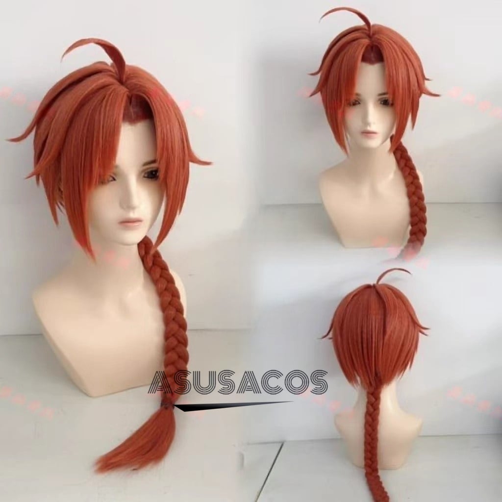 ASUSACOS 実物撮影！銀魂' 神威 コスプレ ウィッグ A | ASUSACOS
