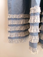 70’s Frills laced dress