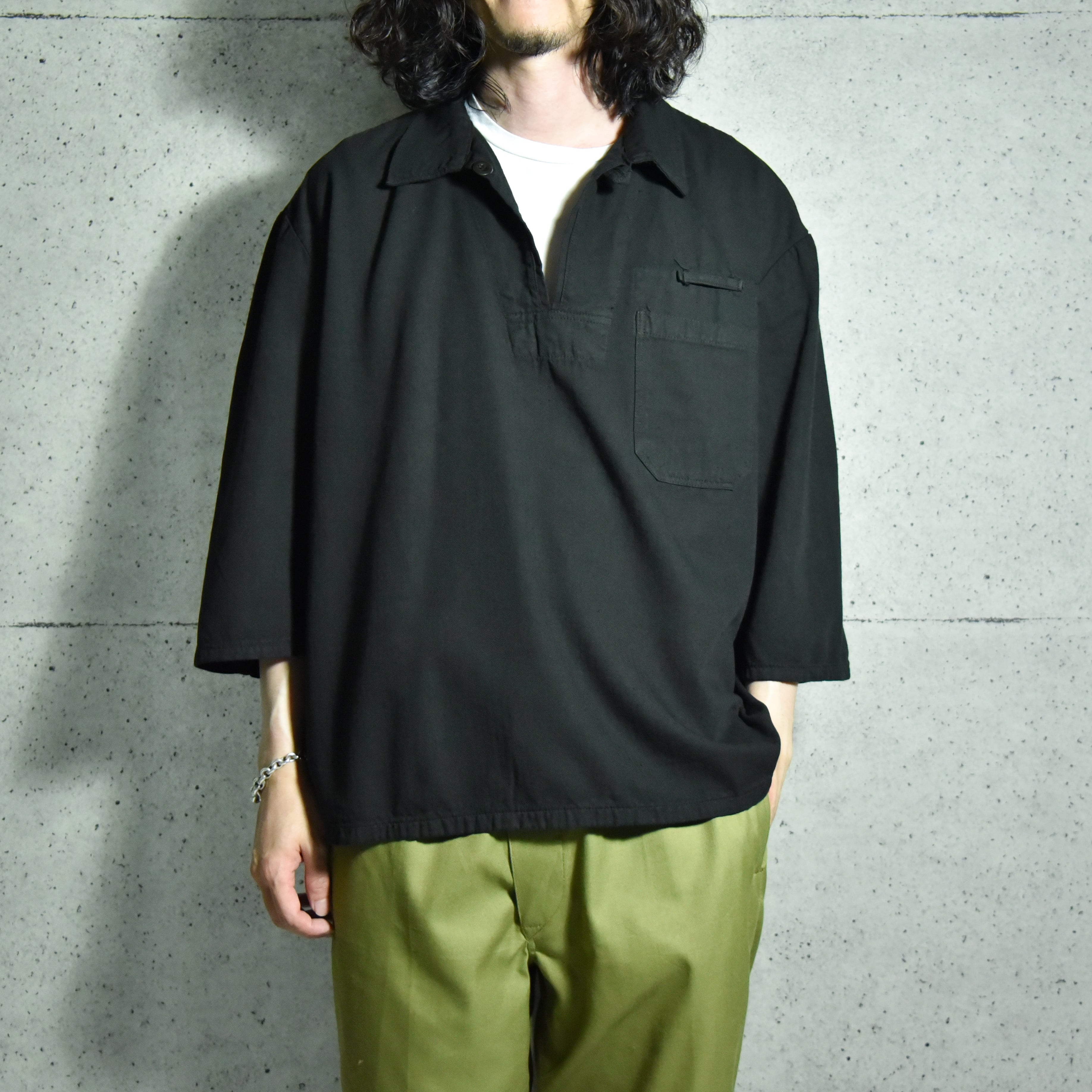 DEAD STOCK】Czech Army Pullover Shirts チェコ軍 プルオーバーシャツ