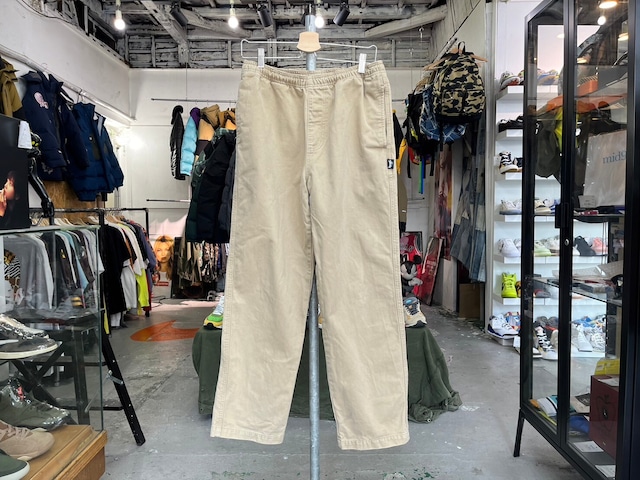 STUSSY BRUSHED BEACH PANT BEIGE SMALL 116553 53968