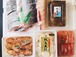 【送料込み】お中元ごちそうおすすめセットB(甘塩特厚紅鮭・ボタンエビ・ほたて・たらこ・水たこ・松前漬け)