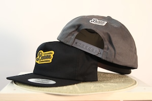 MOCO LOGO Unstructured 5-Panel Snapback [CHARCOAL]