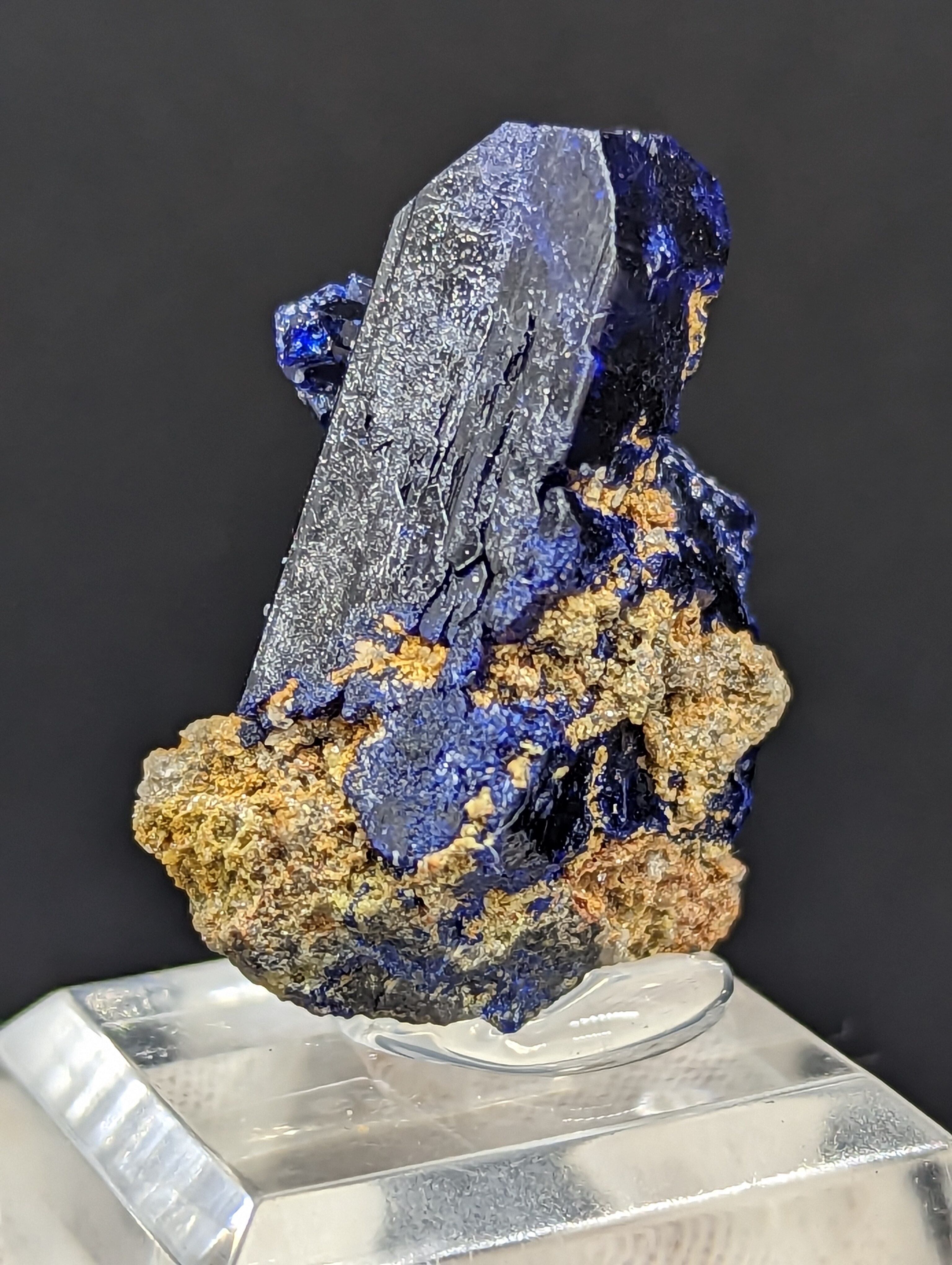 【Hir様ご予約品/ツメブ鉱山/希少】アズライト(藍銅鉱) Namibia R51151 石や なごみん【原石・鉱物・天然石の販売店】