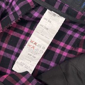イタリア製 Iscante イスタンテ チェック ツータック ウール パンツ スラックス 46/メンズ ヴェルサーチ ビンテージ