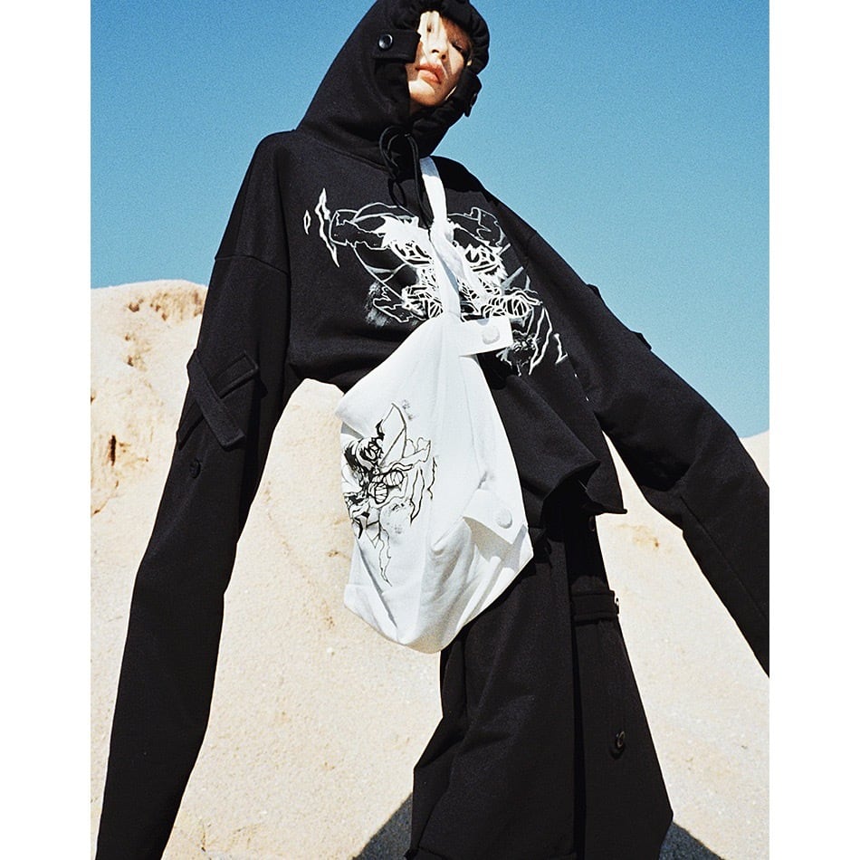 CFIERCE] Mummy Couple Printed Hoodie | BYORI