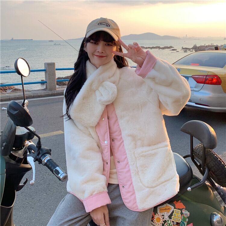 ジャケット ウィンタールーズベルベット コットン 冬物 萌量不足2648548500