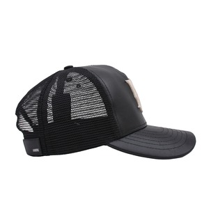 【AMIRI】LEATHER MA TRUCKER HAT