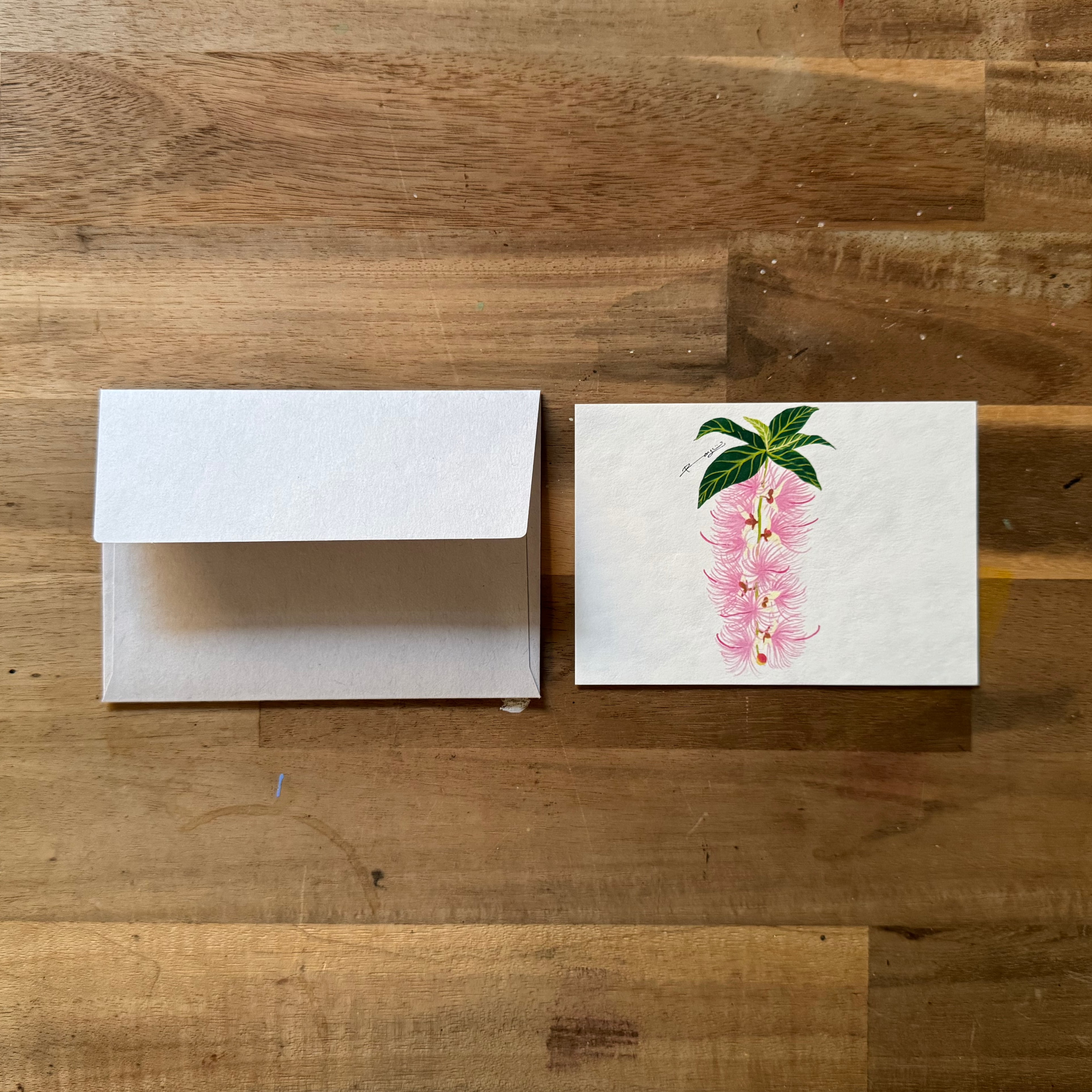 Message Card【TRAVEL MEMORIES of OKINAWA】竹紙メッセージカードA7