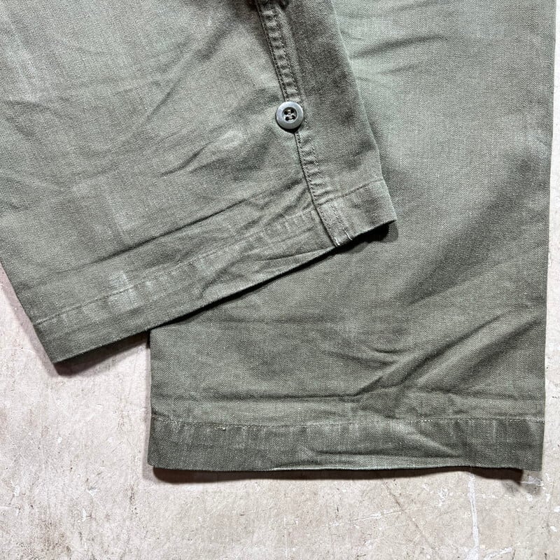 50's~60's フランス軍 M47 カーゴパンツ 後期型 ヘリンボーン HBT