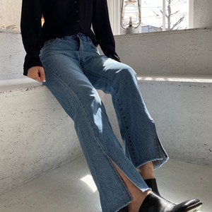 Center slit denim / blue (3月下旬〜4月上旬頃発送予定)