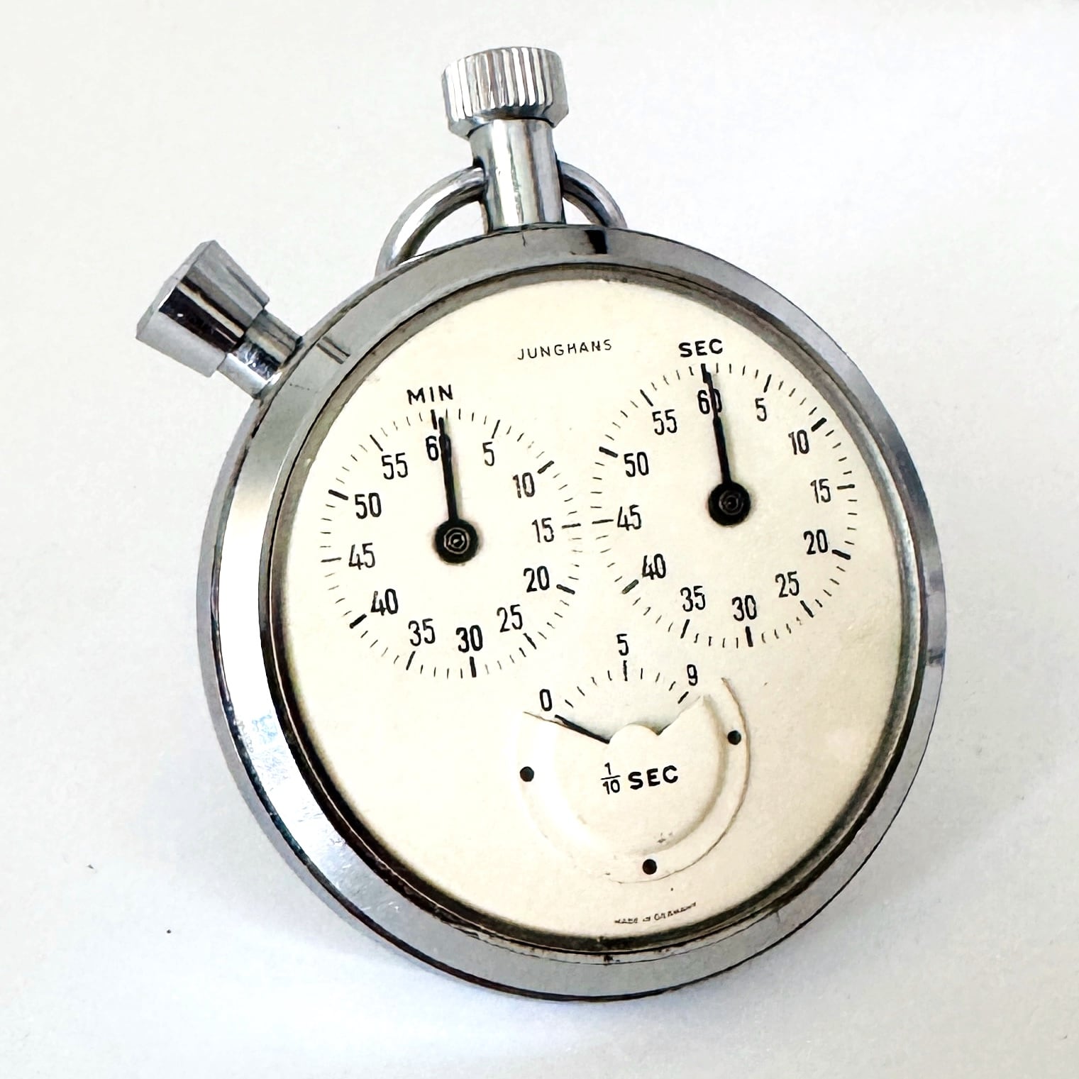 #JUNGHANSユンハンス ストップウォッチ 時計　懐中時計 動作確認済P-5 JUNGHANSユンハンス ストップウォッチ 時計 懐中時計 動作確認済