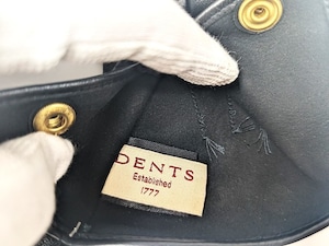 ★新品未使用★ デンツ DENTS　カーフレザー アンライニンググローブ　ブラック　サイズ8.5（M相当）