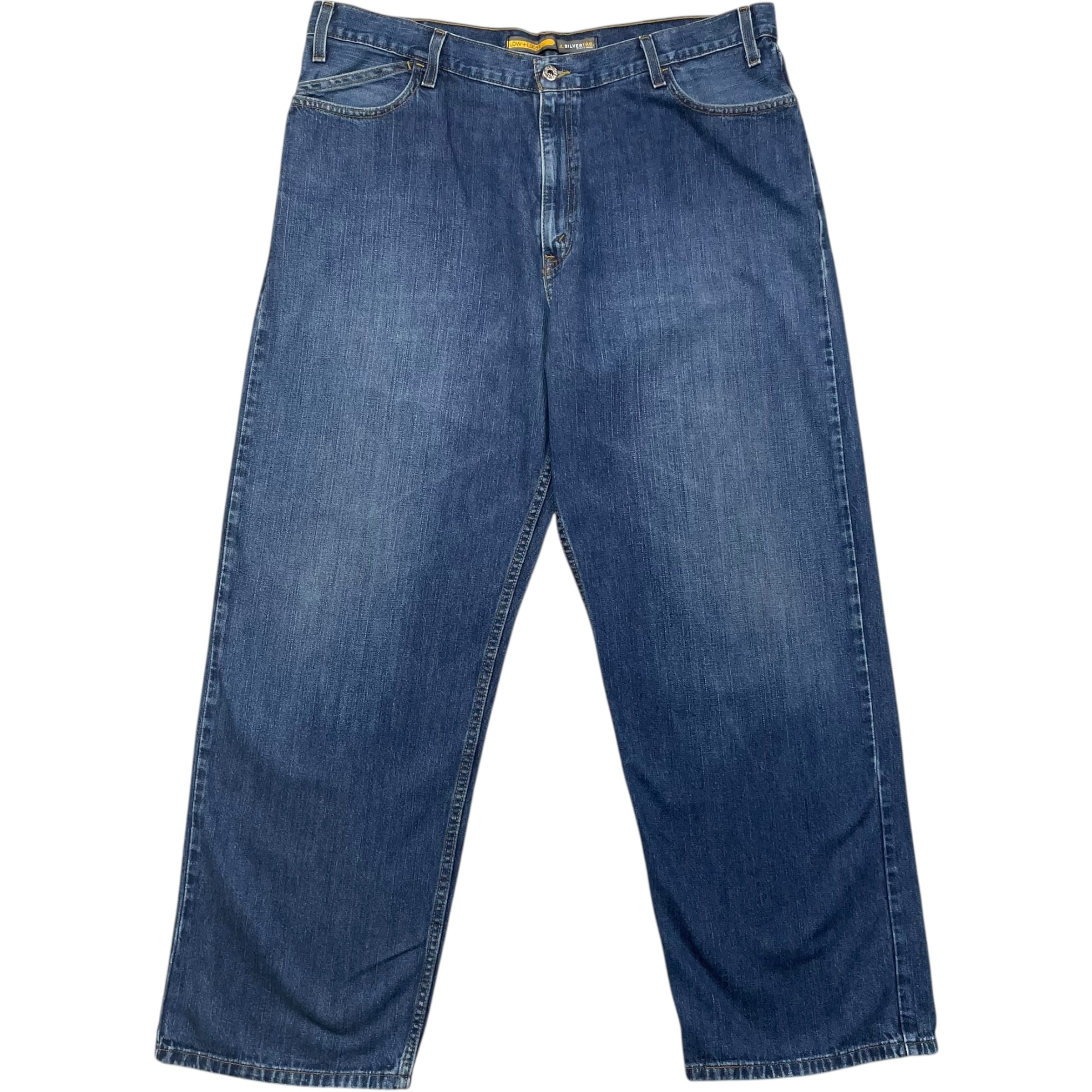 《実寸W42 L30》Levi's リーバイス シルバータブ デニムパンツ ルーズストレート no.7805