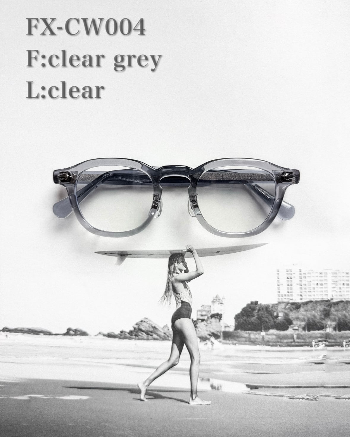 THE SHISHIKUIサングラス wellington clear gray THE SHISHIKUI サングラス 【公式通販】