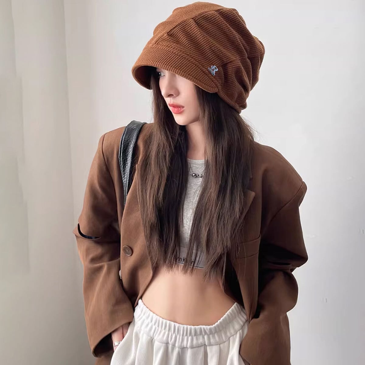 コーデュロイ キャスケット ハット レディース 秋冬 韓国 帽子 小顔 おしゃれ きれいめ 大人 カジュアル つば付き 被りやすい 通勤 通学 大人可愛い 大人女子