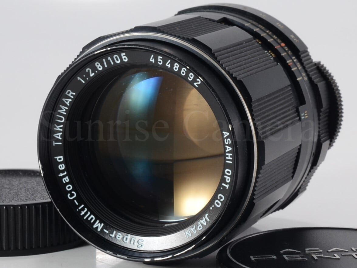 中古】PENTAX Super Multi Coated TAKUMAR 105mm F2.8 M42 整備済