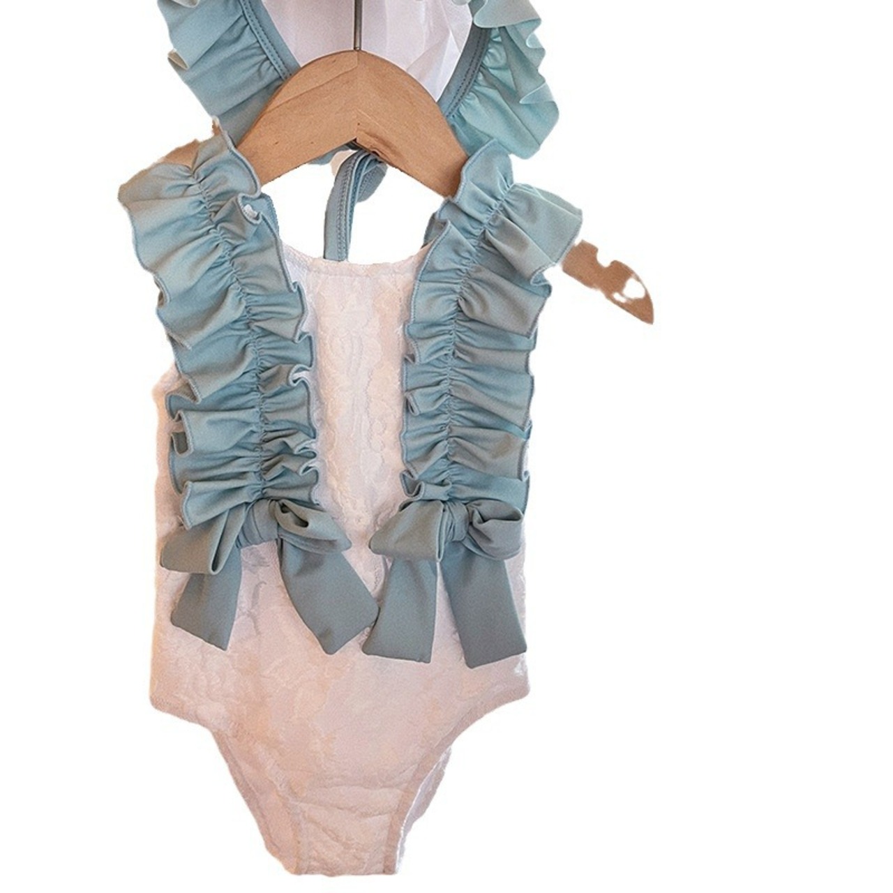 花柄フリルデザイン水着