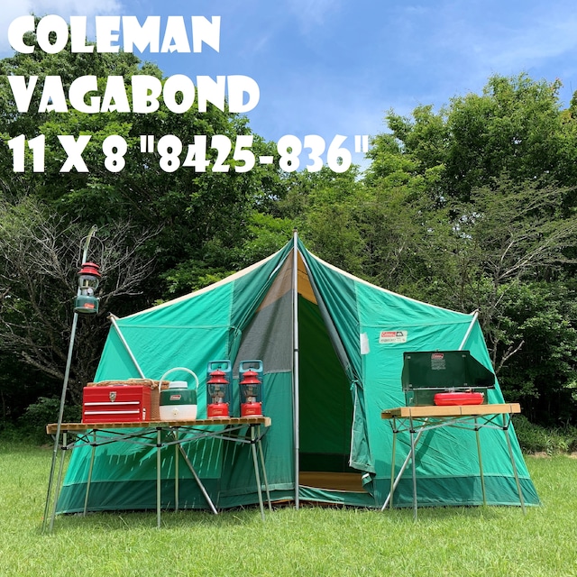 コールマン ファミリーバガボンド FAMILY VAGABOND 11x8 "8425-A-718" COLEMAN ビンテージ 使用回数少ない美品