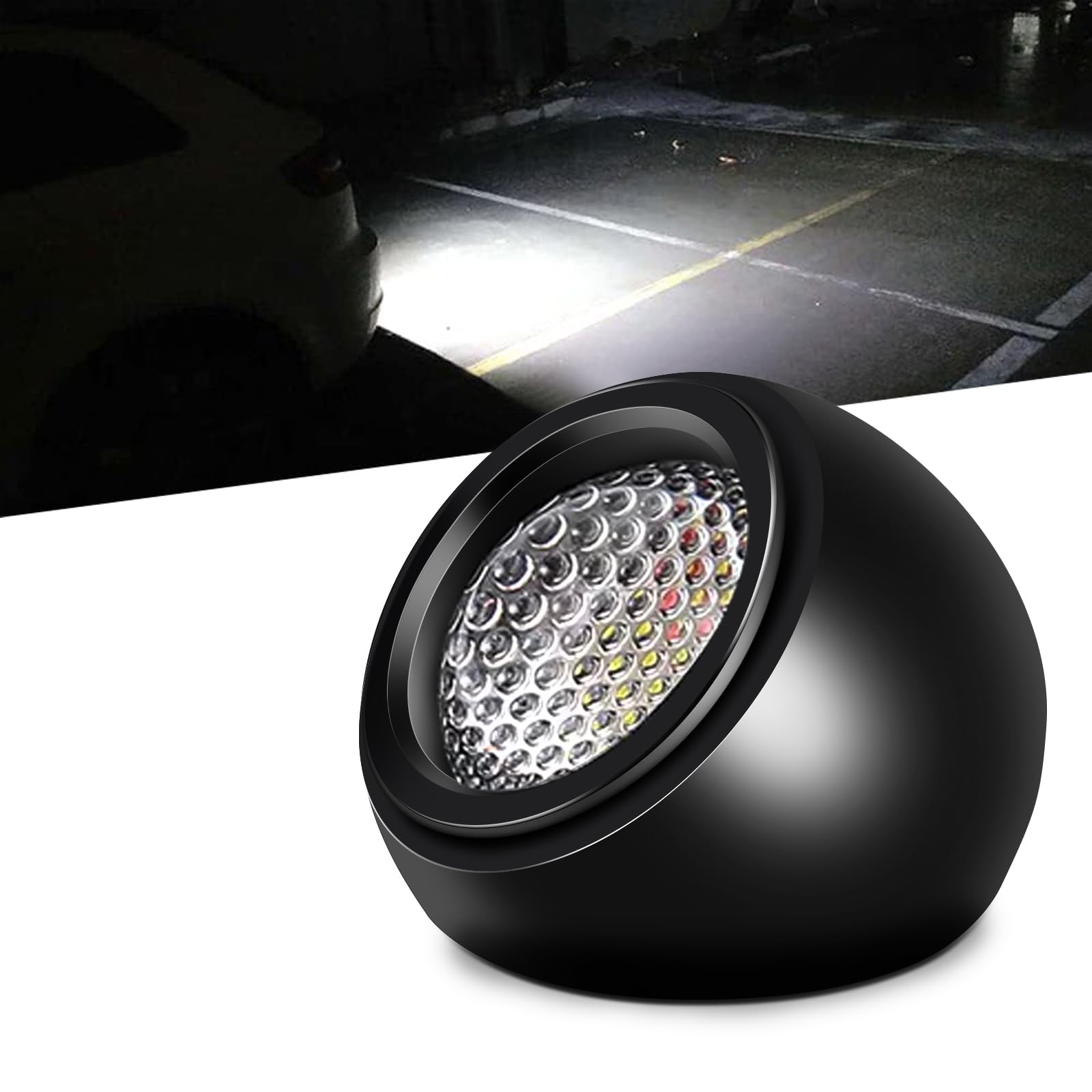 Largoods LED 5W T16 バックライト 6Dレンズ イーグルアイ バックランプ 後付け ポジションランプ テールライト 後退灯 無極性6000k爆光 高輝度 165°広角照射 超高輝度 防水 ホワイト 12V 24V兼用 一個セット
