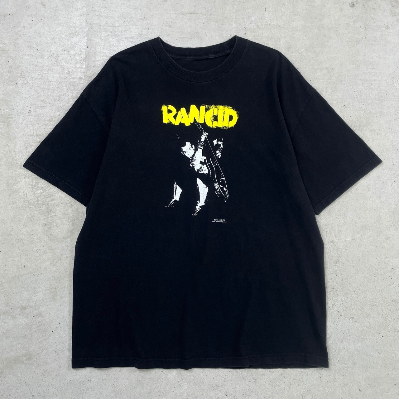 00年代 RANCID パンク バンドTシャツ バンT メンズL相当 古着 00s 2002 