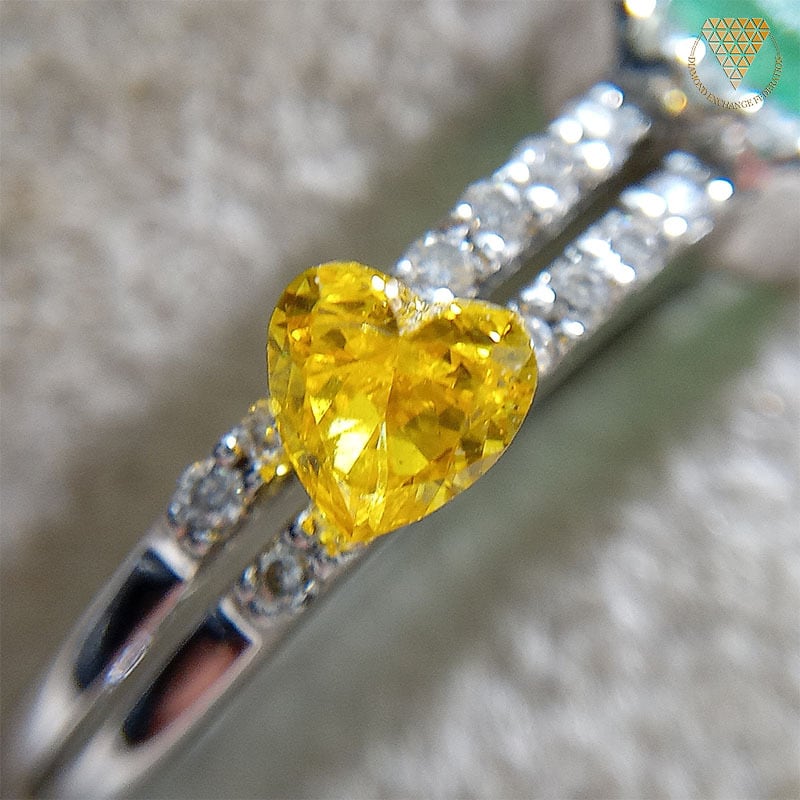 イェローダイヤモンドルース/ F.I.O.YELLOW/ 0.166 ct.