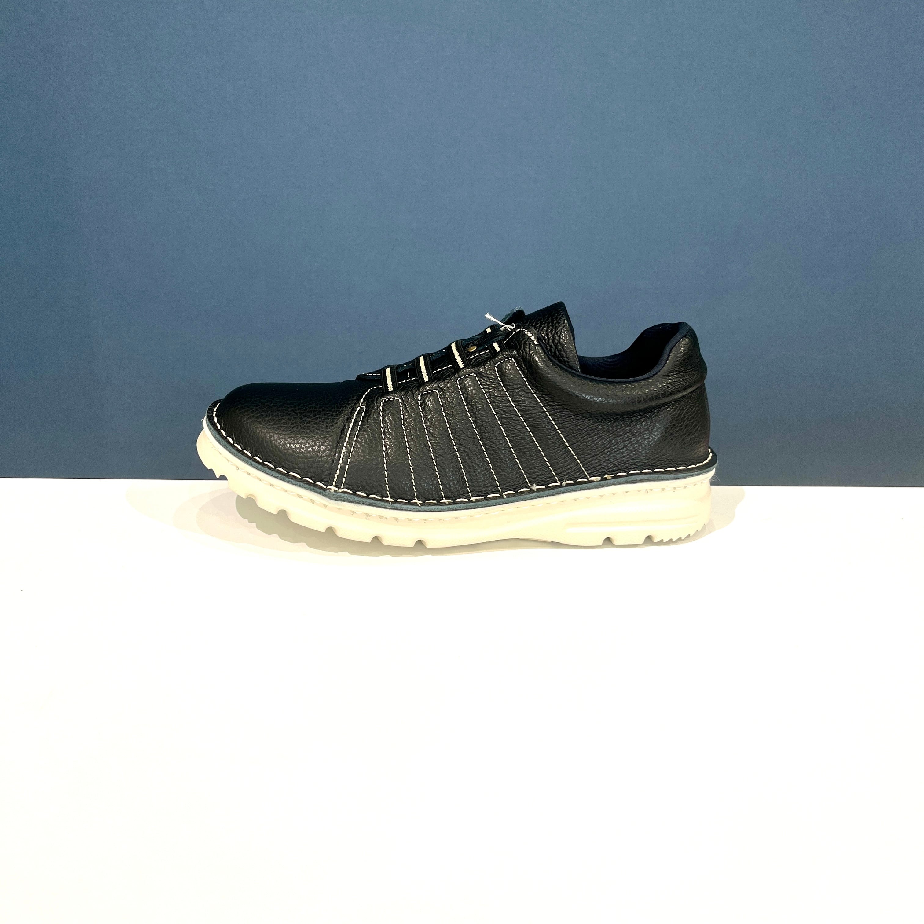 Dola A・S・W 7280 レザースニーカー ブラック | Shoes uni.co