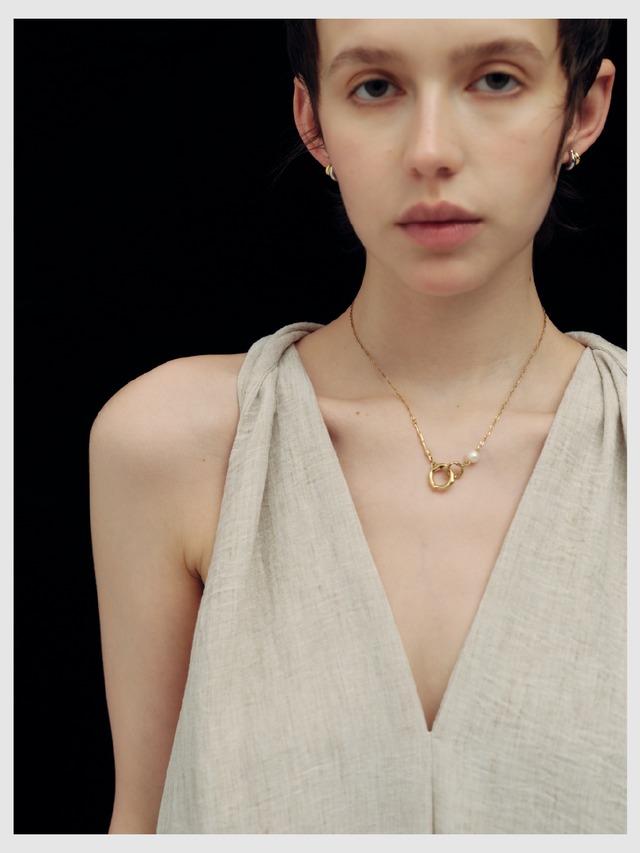 Necklace -Gold-