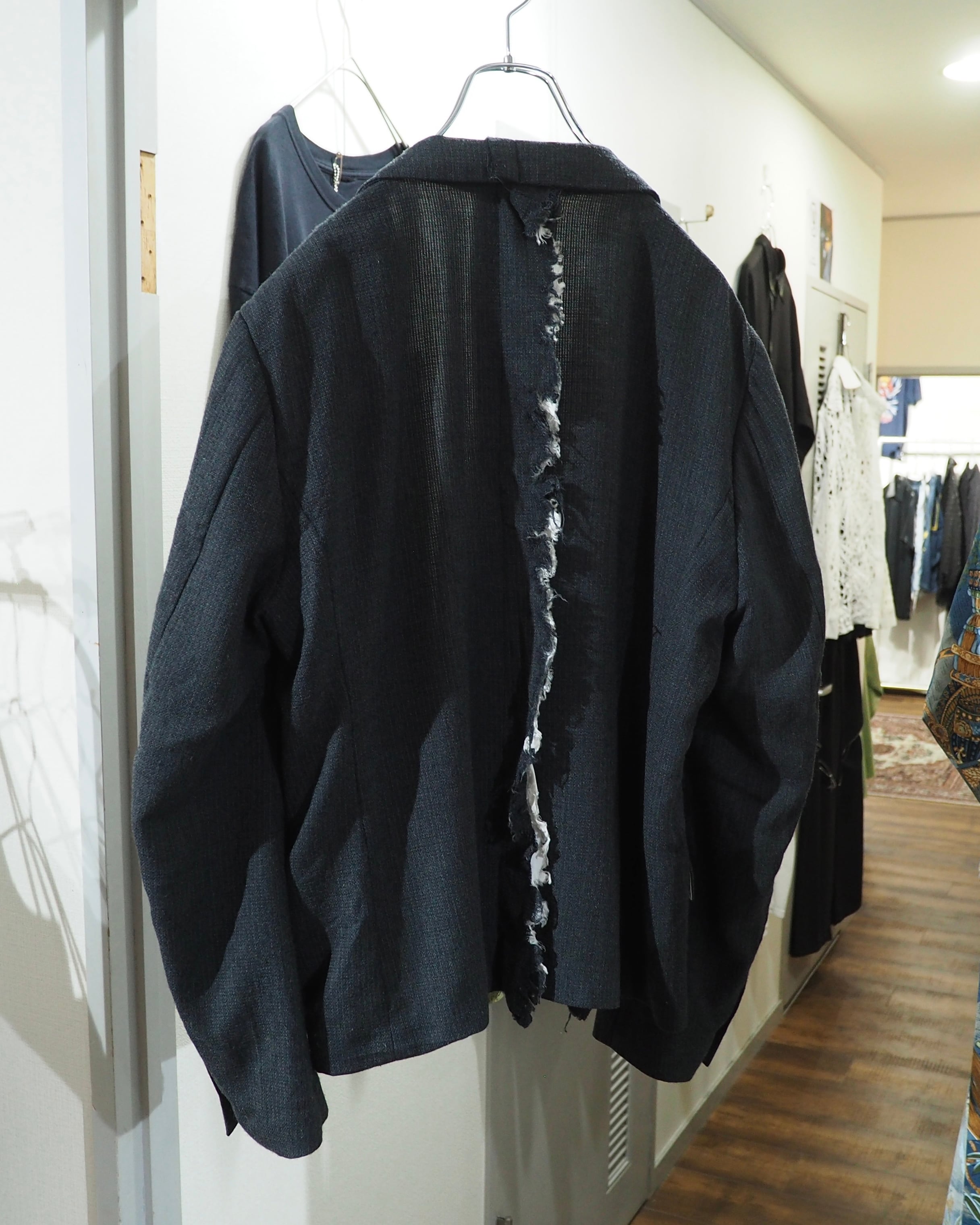 ” NOZOMI ISHIGURO - ノゾミイシグロ ” ” 再構築 ‐ Reconstruct ” Special Archive Tailored jacket