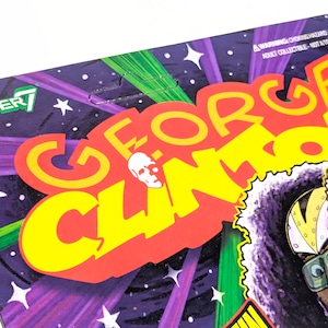 【 スーパー7 ReAction Figures 】ジョージ・クリントン(ドクター・ファンケンシュタイン) The Clones of Dr. Funkenstein ジャケver. / SUPER7 /スーパー7〚アメリカン雑貨 アメトイ〛