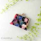 ほどよいお財布 久留米絣 七宝市松柄 1