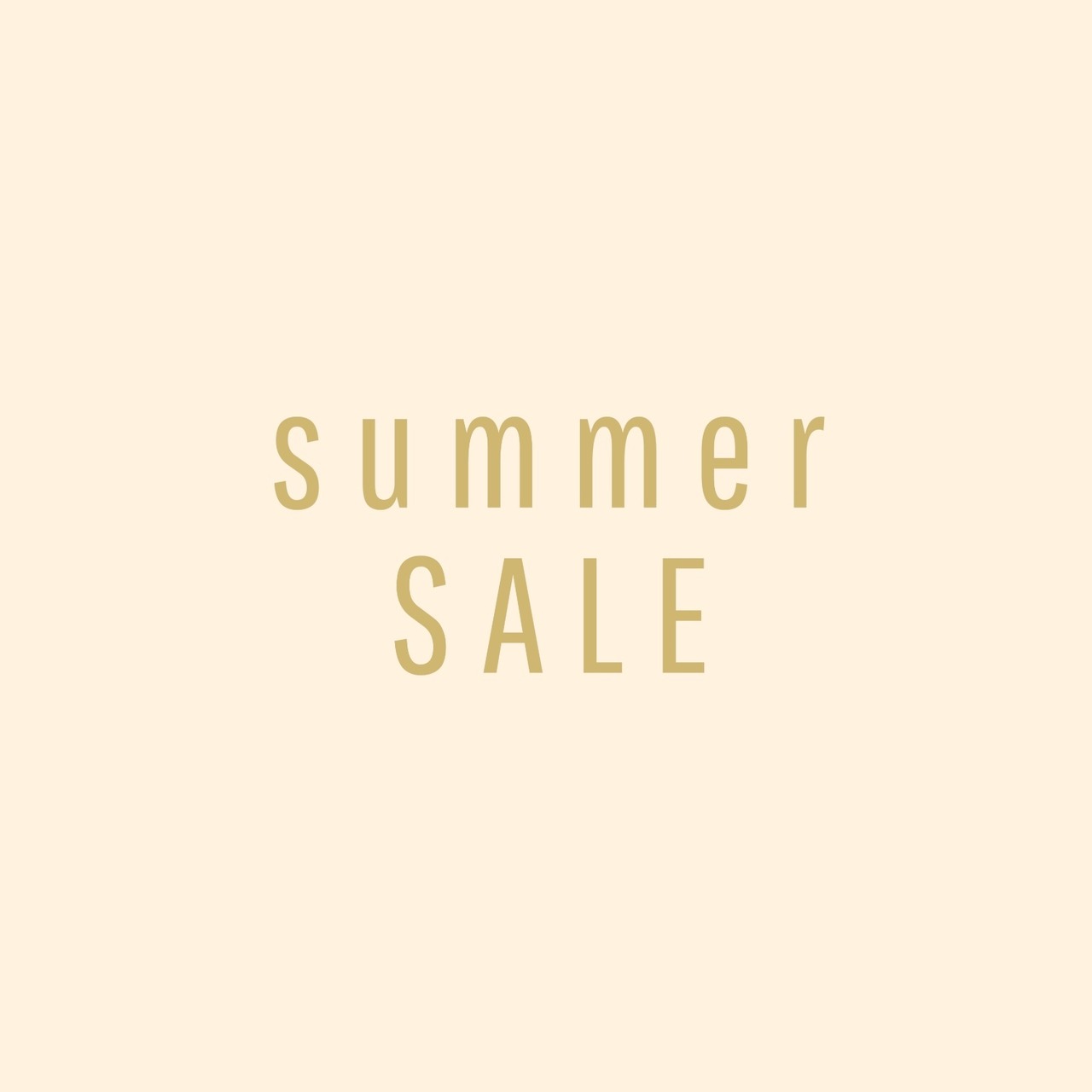 SUMMER SALE
