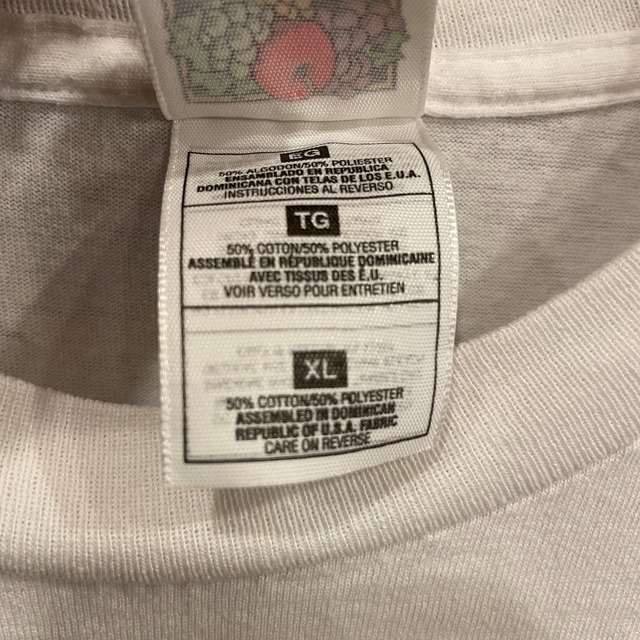 90s FRUIT OF THE LOOM Print T-Shirt | VOSTOK