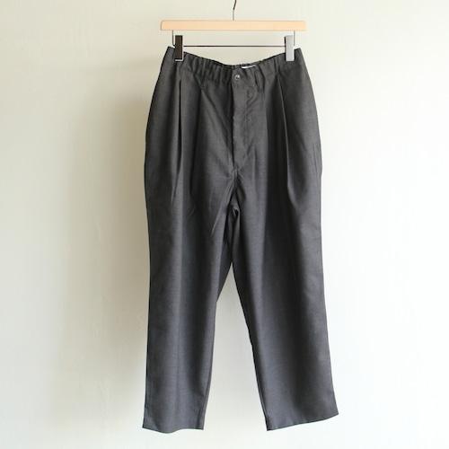 STILL BY HAND【 mens 】summer wool wide pants