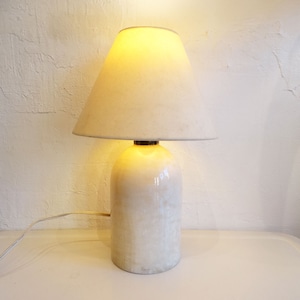 80s 「LA BLANCHE」 marble vintage table light