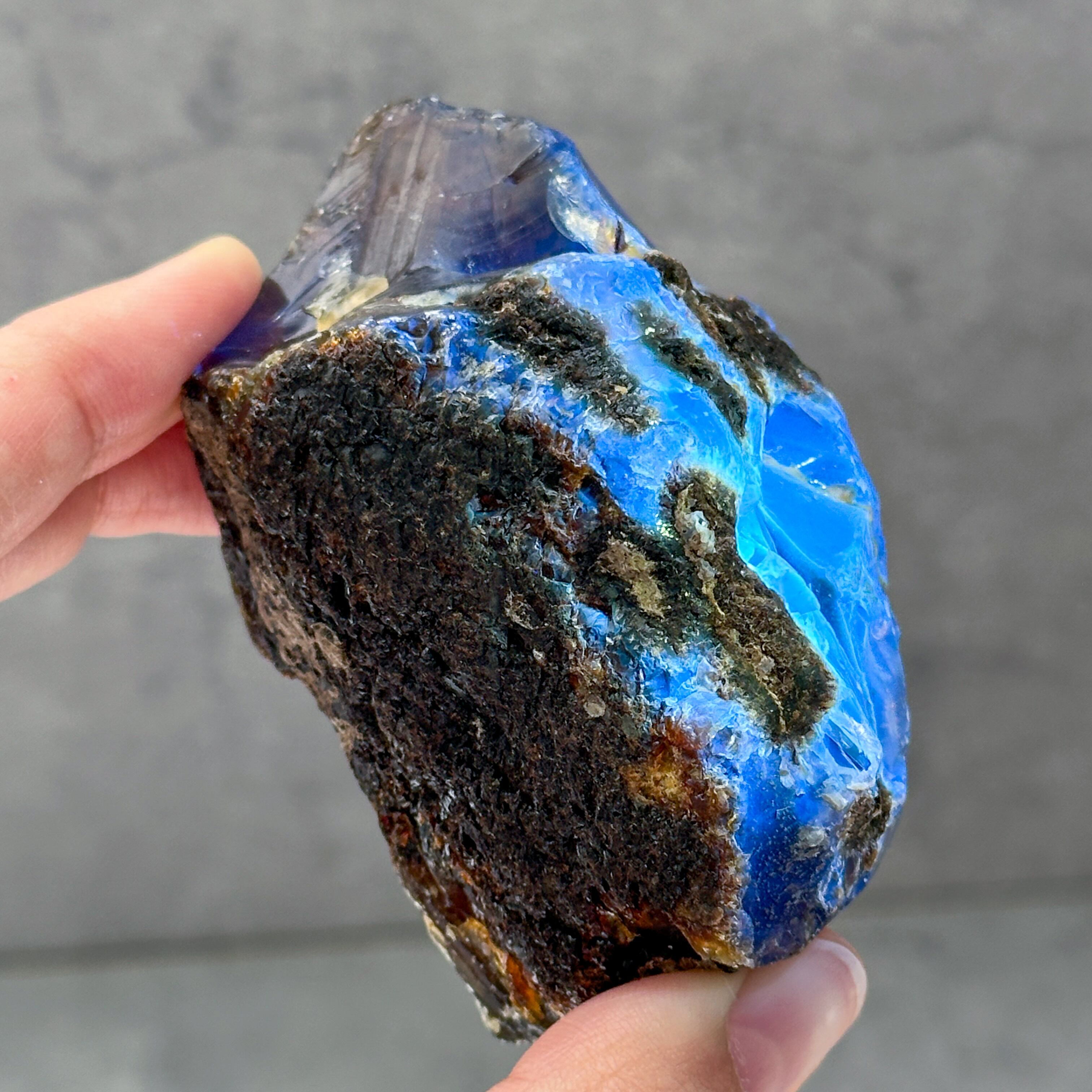 天然琥珀ブルーアンバー52◇Blue Amber ◇ 天然石・鉱石