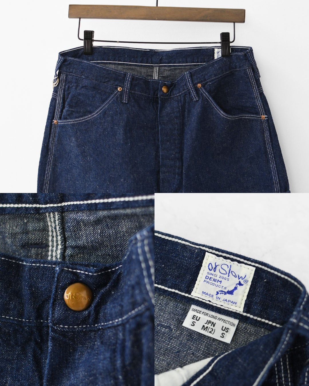 orslow [オアスロウ] DENIM PAINTER PANTS ONE WASH [01-5120-81
