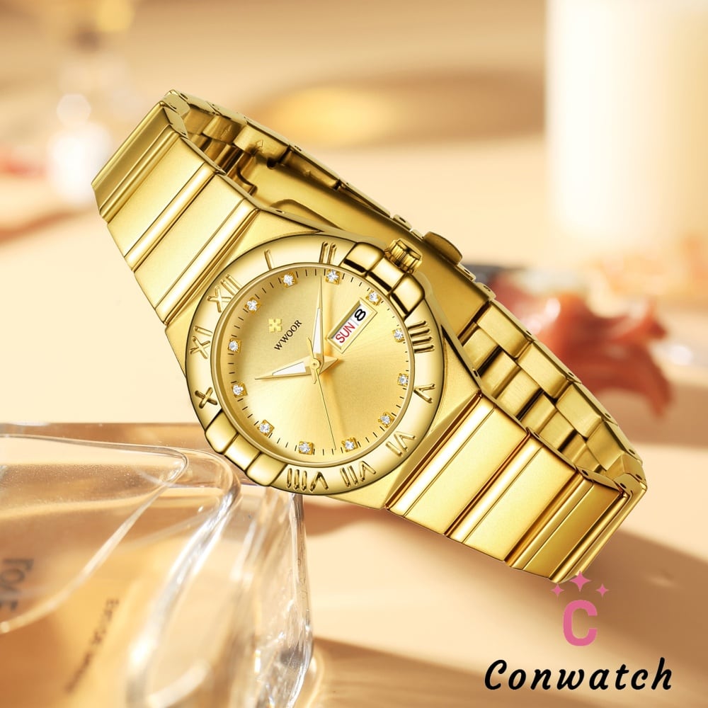 BINLUN 機械式腕時計 自動巻 BINLUN 腕時計 メンズ ゴールド 機械式