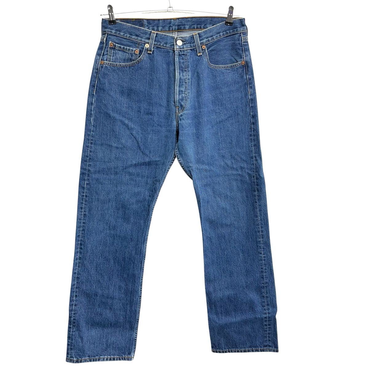 90's Levi's 501XX USA製ストレートデニムパンツ ワンウォッシュ W32