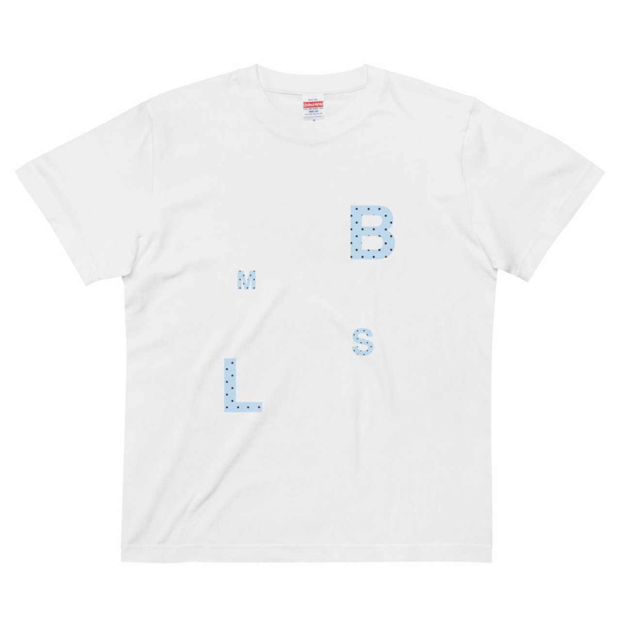 MLBS Dot Tee White