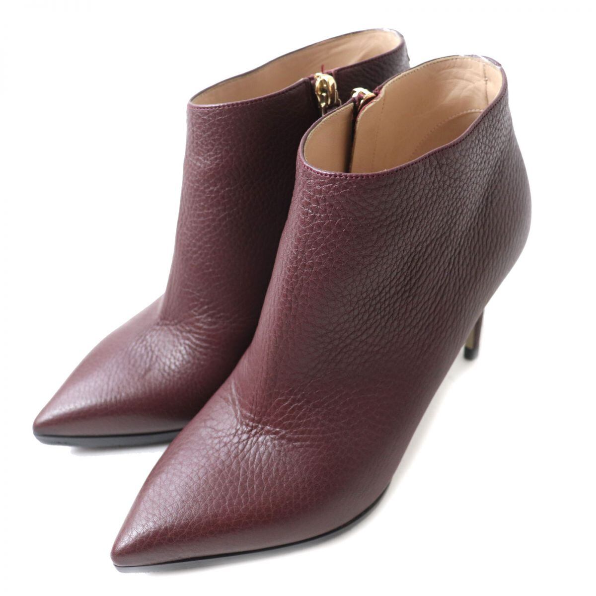 SALE ブラック レザーブーティ 楽天市場】ブーティ 本革の通販