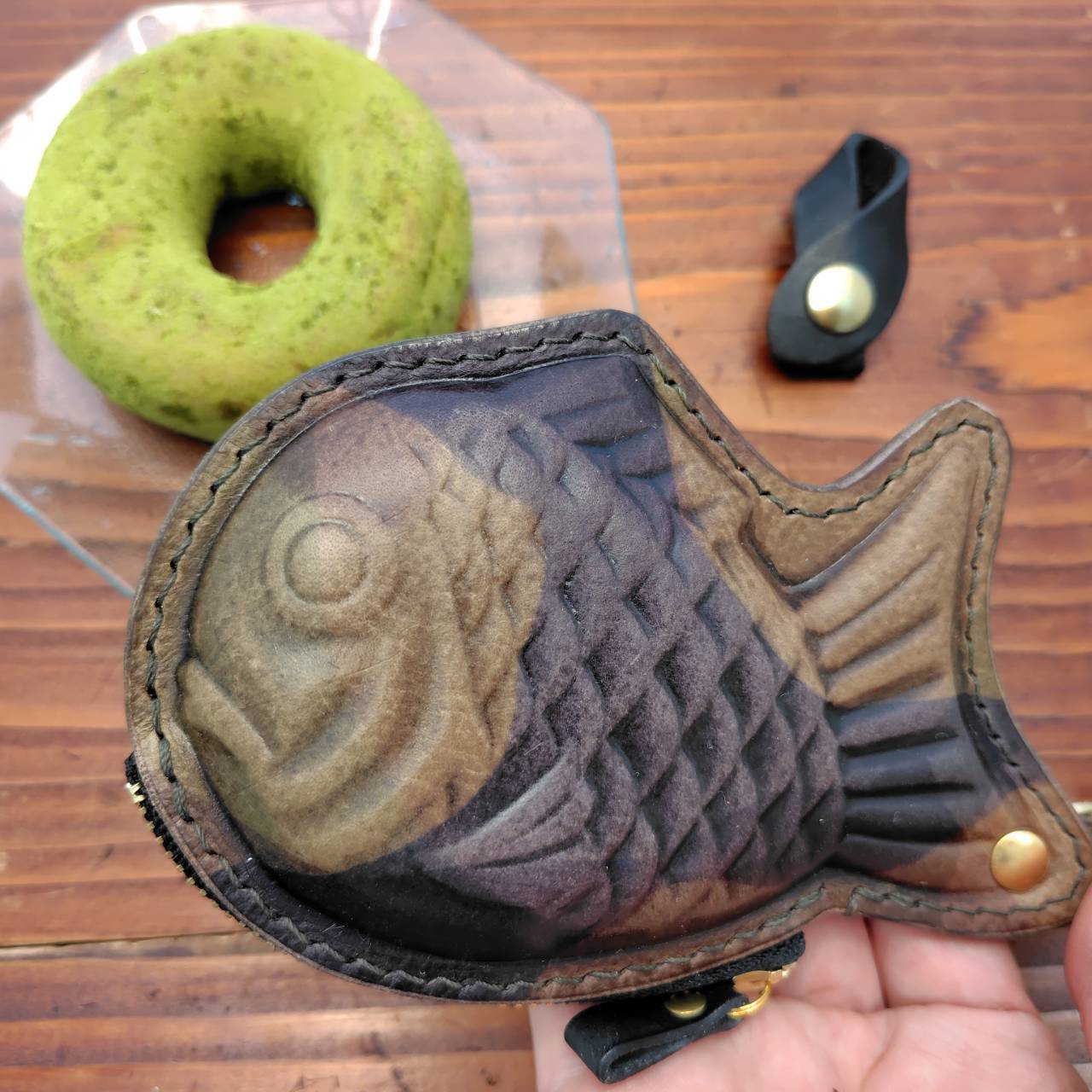 たい焼き　黒XL たい焼き 黒XL たい焼き