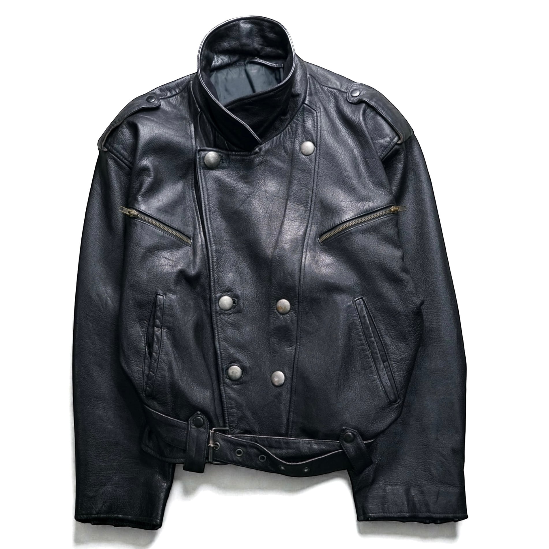 Leather jacket | Polaroid vintage【ポラロイド】