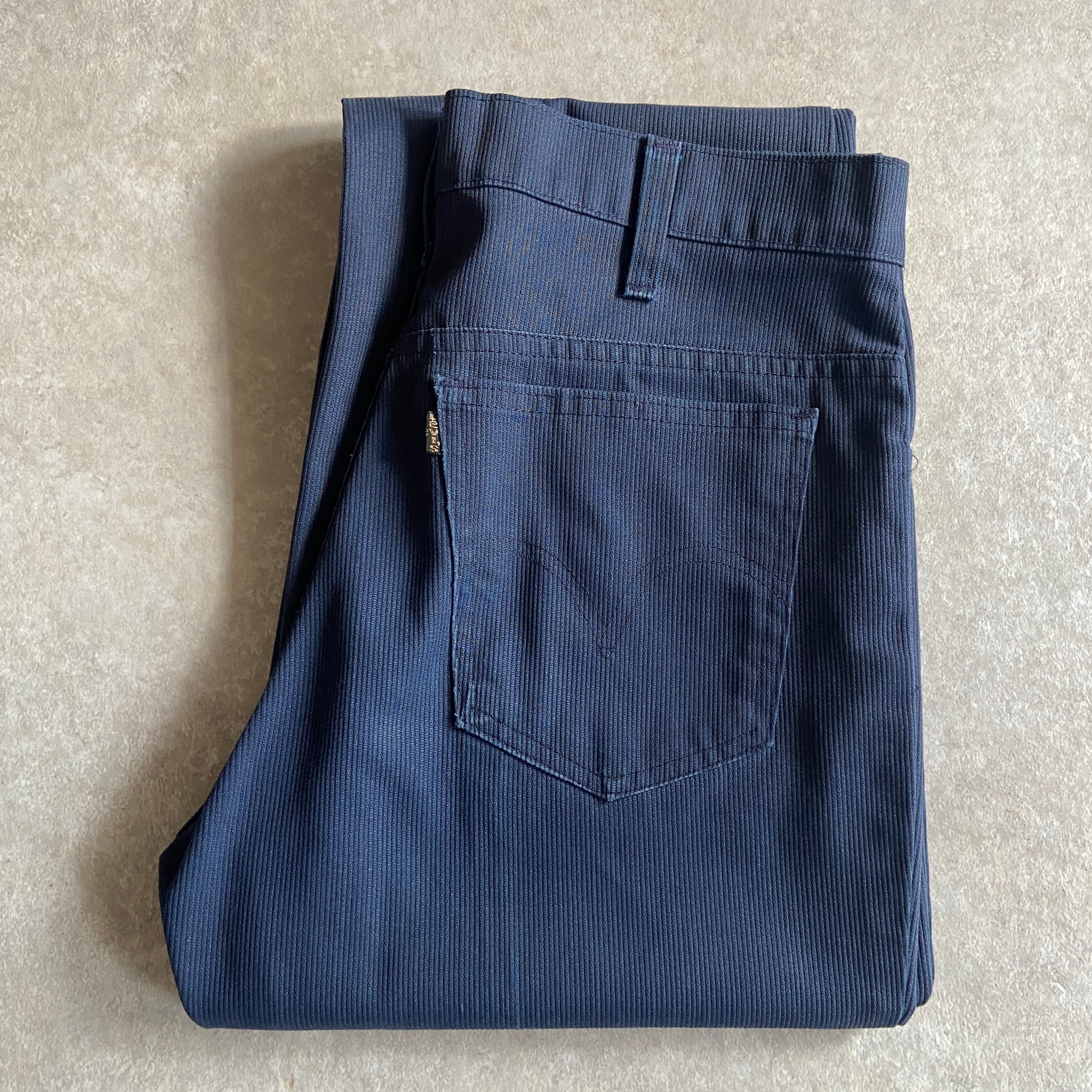 1970s Levi's STA-PREST 517 Corduroy Flare Pants W32 L31 Made in USA