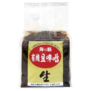 国産有機・豆味噌 700g　海の精