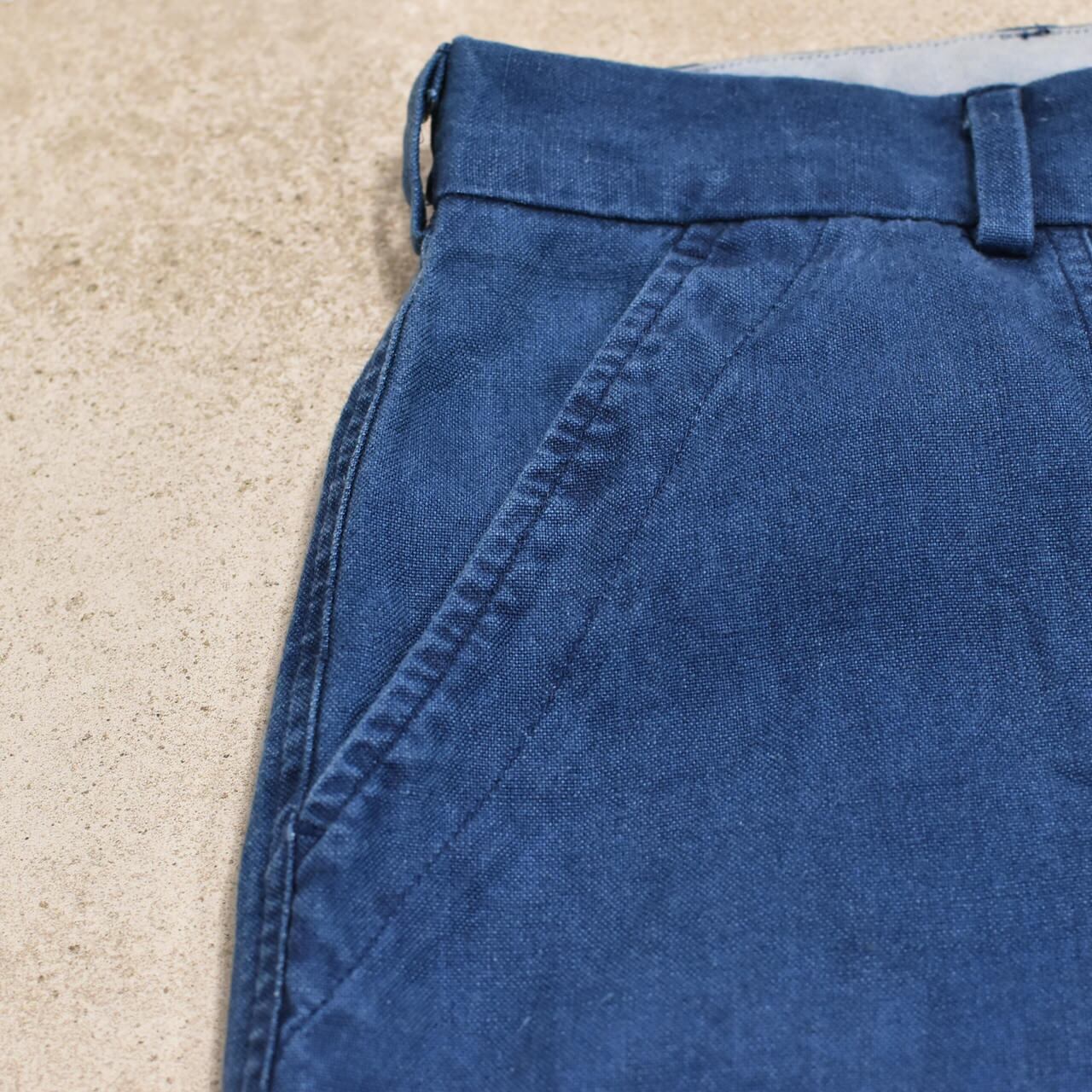 90s BERNARD ZINS linen baker pants | 古着屋 grin days memory
